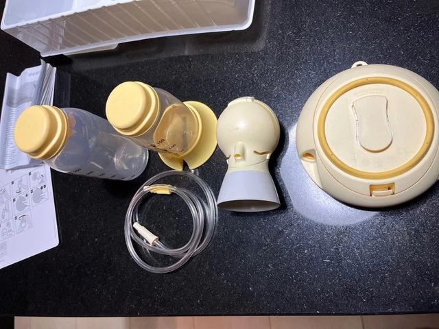 Extractor de leche eléctrico. Medela Bolsas regalo