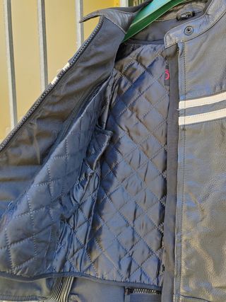 Giacca pelle moto donna