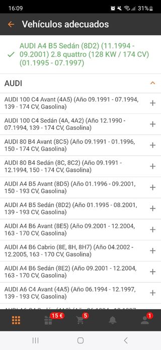 Embrague reforzado Audi  o volkswagen V6