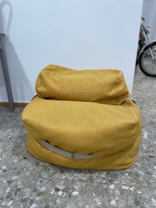 Sillon Puff mostaza