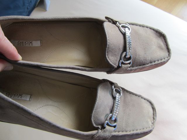 Mocasines Geox - de ante - piel