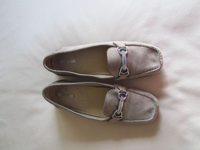 Mocasines Geox - de ante - piel