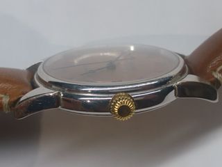 KRONOS Automático chapado oro blanco.