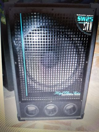 Altavoces grandes 2 unidades