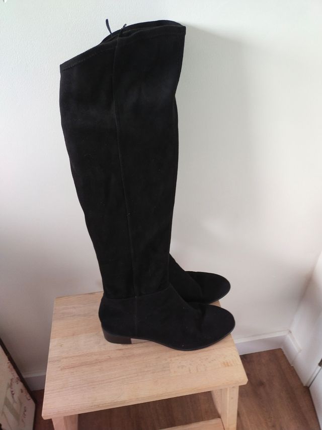 Botas mosquetero ante negras