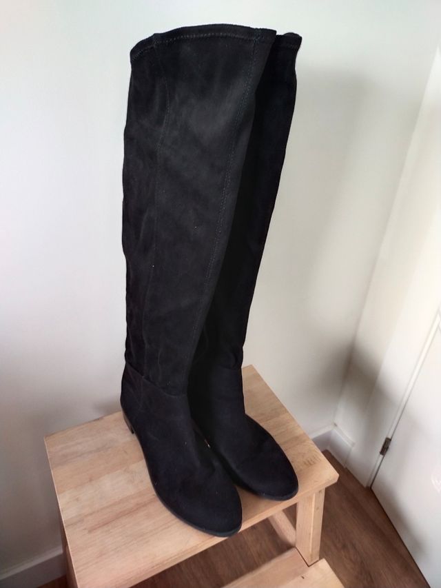 Botas mosquetero ante negras