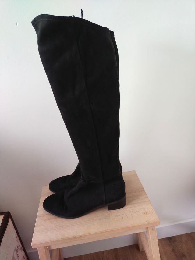 Botas mosquetero ante negras