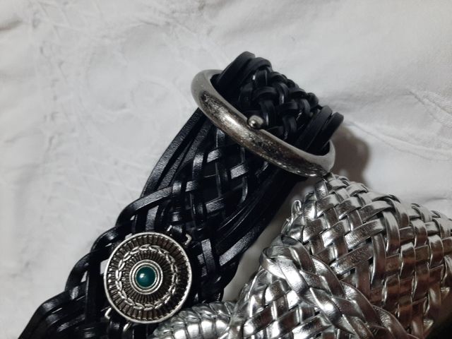 Lote cinturones vintage retro 2000