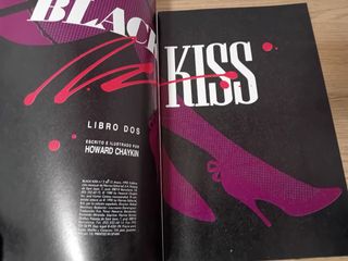 Cómic Black Kiss