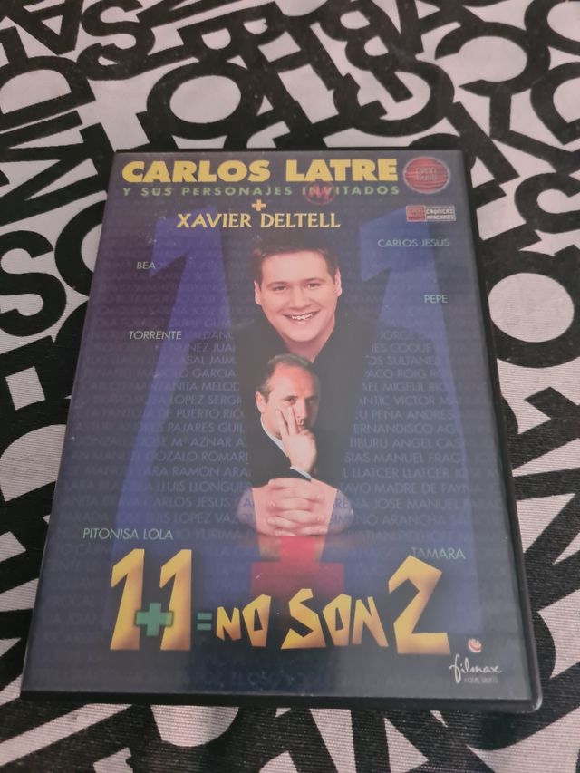 Dvd película Carlos Latre