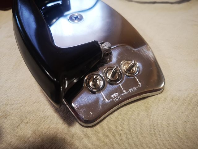 Plancha vintage de viaje