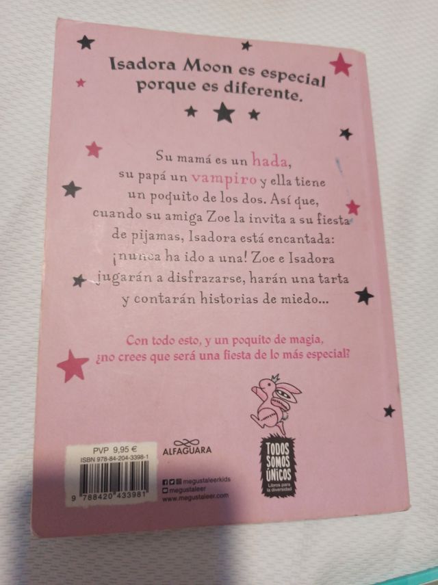 libros Isadora Moon