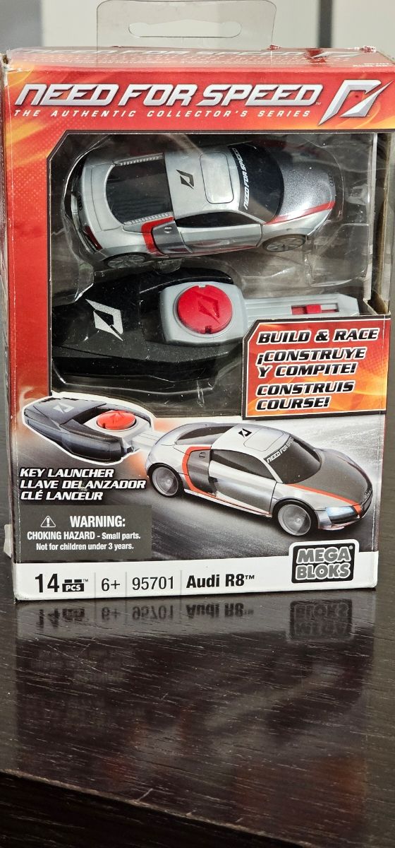 Mega Bloks NFS Audi R8 build & race