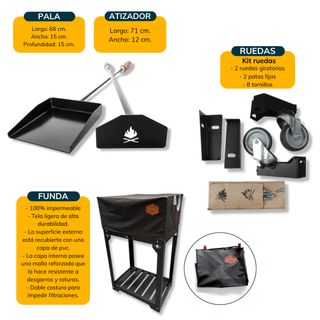 Barbacoa estilo argentino Balconera