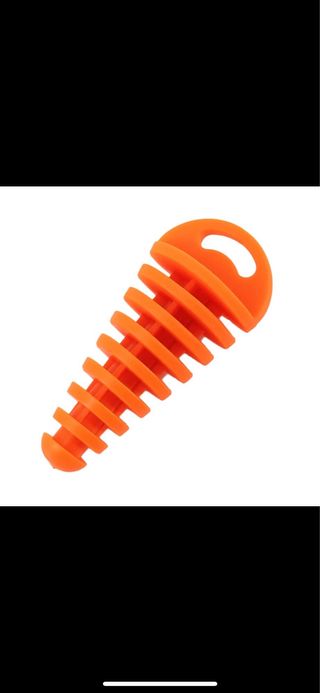 Tapon goma tubo escape