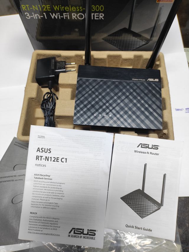 OFERTA 10€!! WI-FI ROUTER RT N21E WIRELESS N300