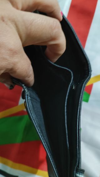 Cartera de cuero. Athletic Bilbao