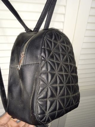 Bolso mochila imitación piel