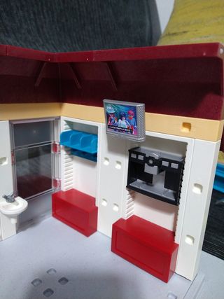 Playmobil 6220 + 6441 fast food