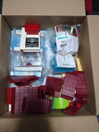 Playmobil 6220 + 6441 fast food