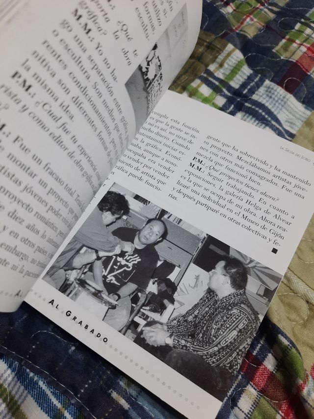 La siesta del lobo, grabado