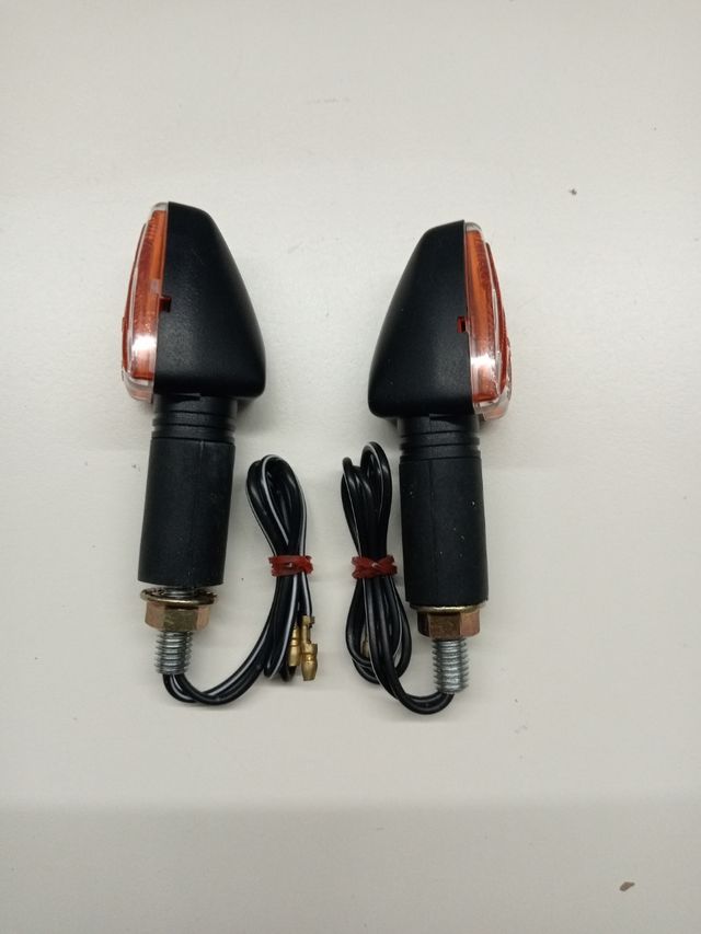 coppia frecce gambo lungo nere omologate  moto