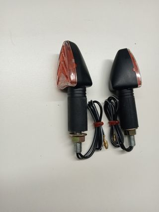 coppia frecce gambo lungo nere omologate  moto