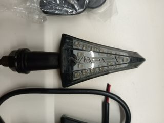 coppia frecce led omologate in alluminio x moto