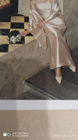 Vestido de novia.