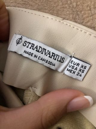 Falda-pantalón stradivarius