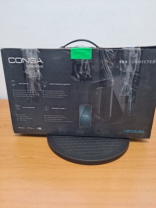 Robot limpiacristales a estrenar