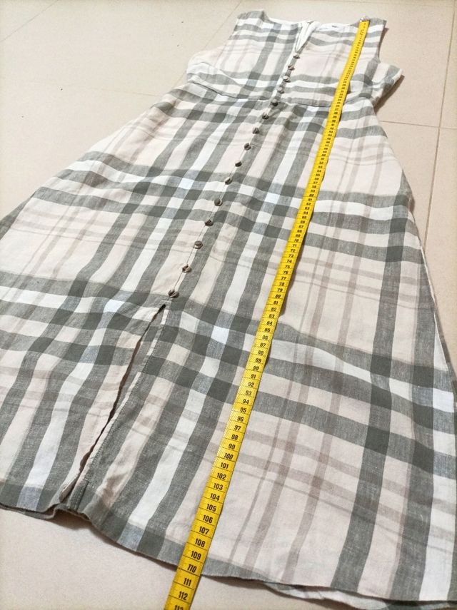 Vestido de Linho marca Mango (Tam. S)