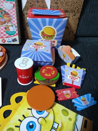 Pizza y burguer playtive madera