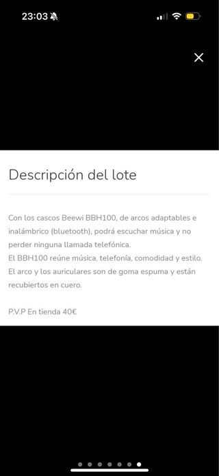 auriculares beewi bluetooth