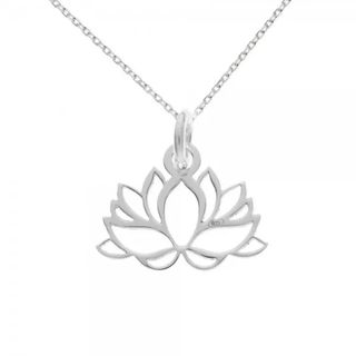 GARGANTILLA CON FLOR DE LOTO MINI