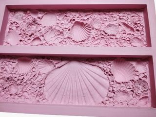 Esterilla de silicona con forma 3D oceánica