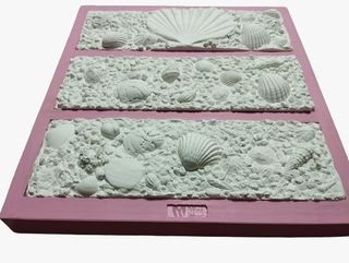 Esterilla de silicona con forma 3D oceánica