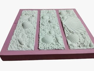 Esterilla de silicona con forma 3D oceánica