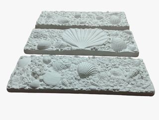 Esterilla de silicona con forma 3D oceánica