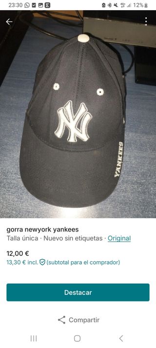 gorra yankees newyork