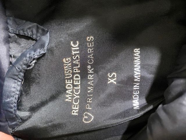 Chaquetón hombre negro