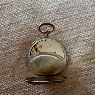 Antico orologio da taschino in argento