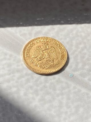 MONEDA DE ORO DE MÉXICO 🇲🇽