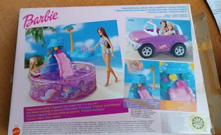 Barbie piscina tropical. Mattel. 2002