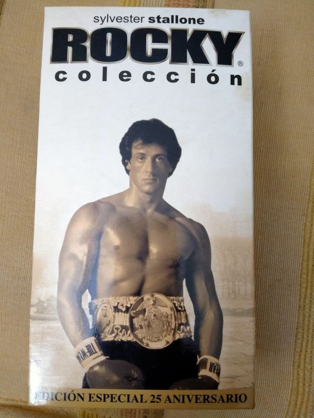 Colección de VHS de Rocky