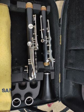 Clarinete La, Selmer Signature, maleta Bags doble