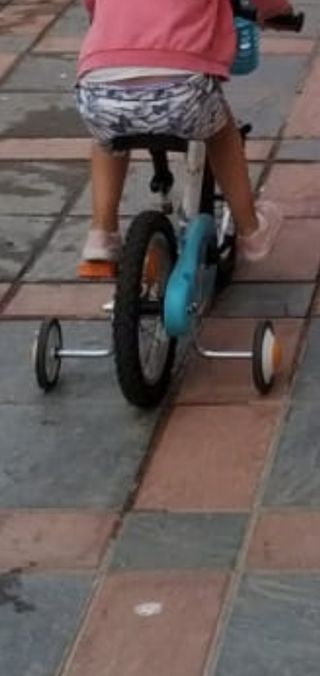 Ruedines de bicicleta infantil.
