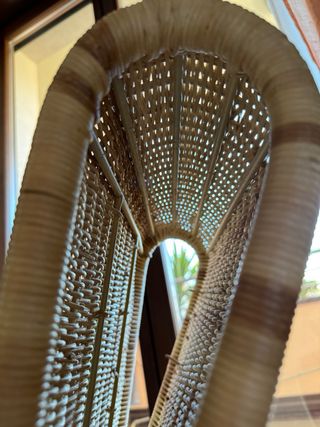 Sedia in rattan midollino Seychelles 