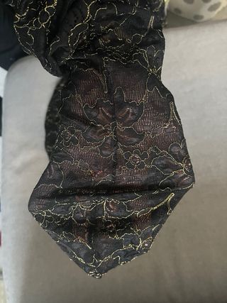 Collant pizzo nero e ori Calzedonia