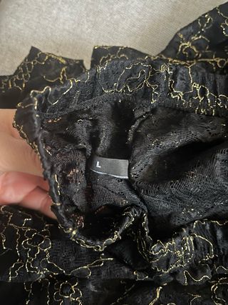 Collant pizzo nero e ori Calzedonia